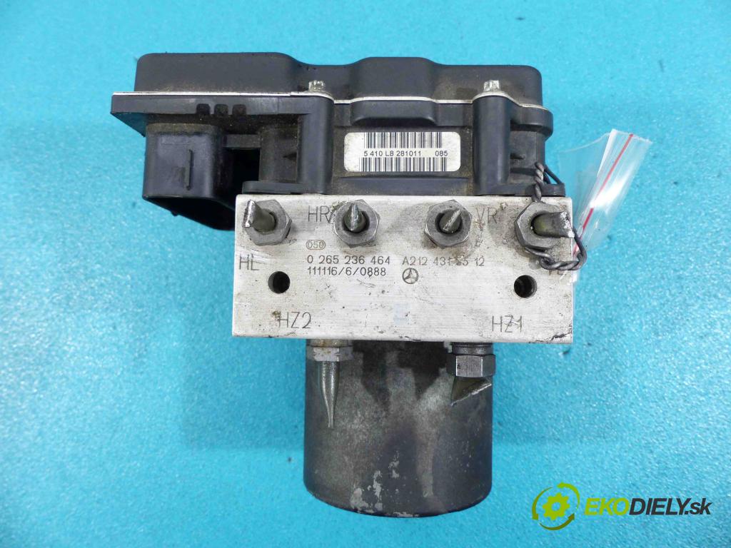 Mercedes E W212 2009-2016 2,2.0 CDI 136 HP automatic 100 kW 2143 cm3 4- Pumpa ABS A2124315512 (Pumpy ABS)
