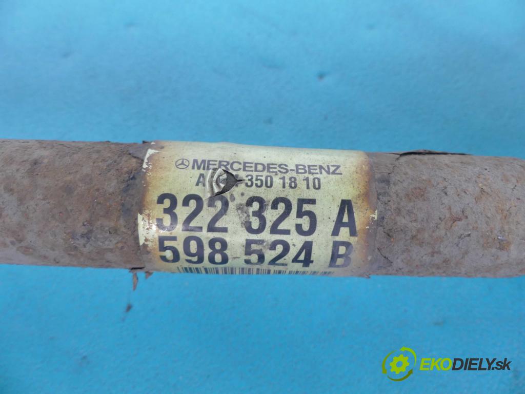 Mercedes GL I X164  2006-2012 5.5 V8 387KM automatic 285 kW 5462 cm3 5- poloos pravé A1643501810 (Poloosy)