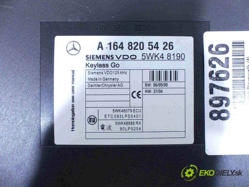 Mercedes GL I X164  2006-2012 5.5 V8 automatic 285 kW 5462 cm3 5- modul riadiaca jednotka A1648205426 (Ostatné)