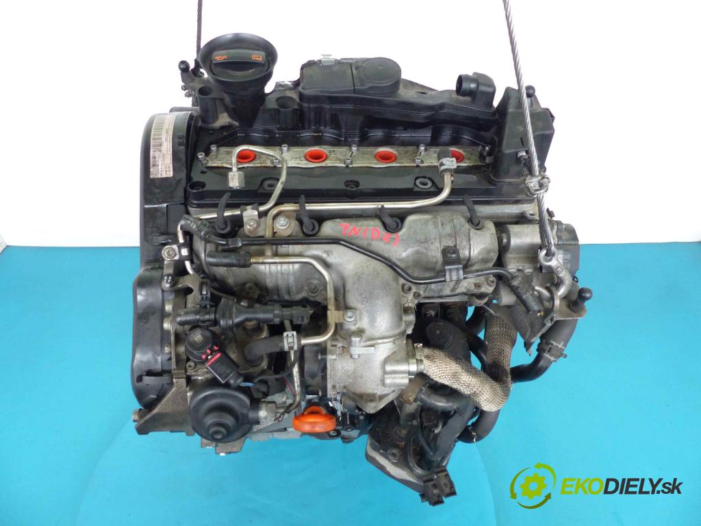 Vw Golf VI 2008-2013 2.0 TDI 140 hp manual 103 kW 1968 cm3 5- motor DIESLA CJA