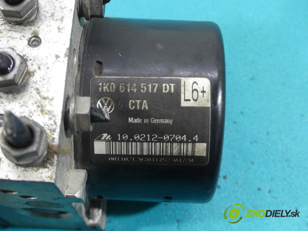 Vw Golf VI 2008-2013 2.0 tdi 140 HP manual 103 kW 1968 cm3 5- čerpadlo abs 1K0907379BL (Pumpy ABS)