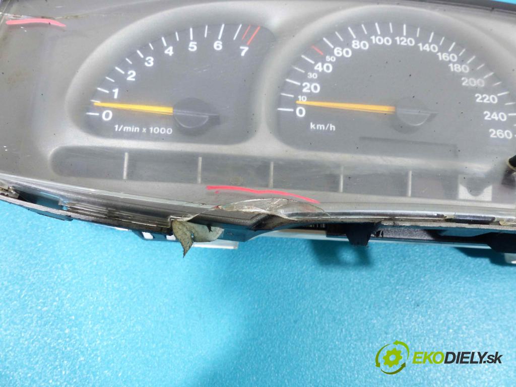 Opel Vectra B 1995-2002 2.0 16V 136 HP manual 100 kW 1998 cm3 5- Prístrojovka 09138231MB (Prístrojové dosky, displeje)