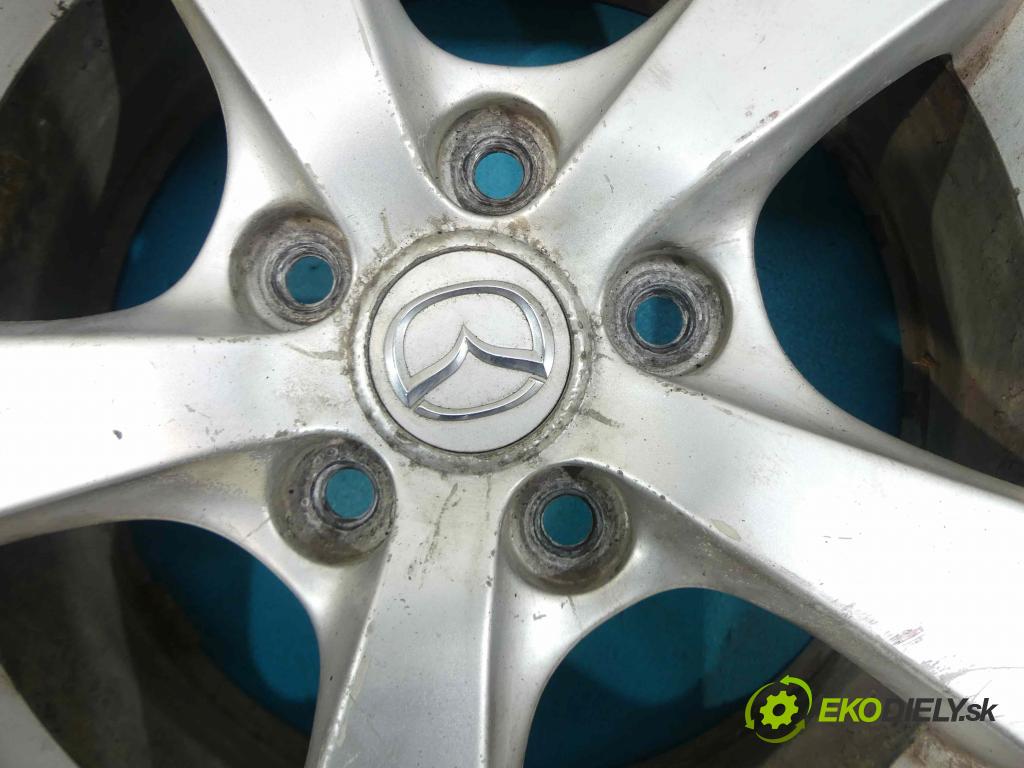 Mazda 3 I BK 2003-2009 1.6 16V 105 HP manual 77 kW 1598 cm3 4- Hlinikové disky -