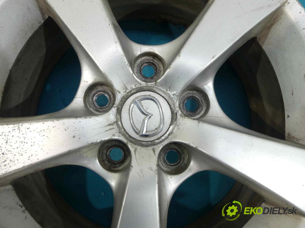Mazda 3 I BK 2003-2009 1.6 16V 105 HP manual 77 kW 1598 cm3 4- Hlinikové disky -