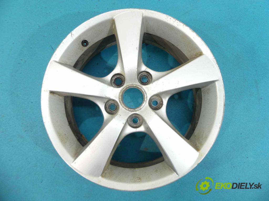 Mazda 3 I BK 2003-2009 1.6 16V 105 HP manual 77 kW 1598 cm3 4- Hlinikové disky -
