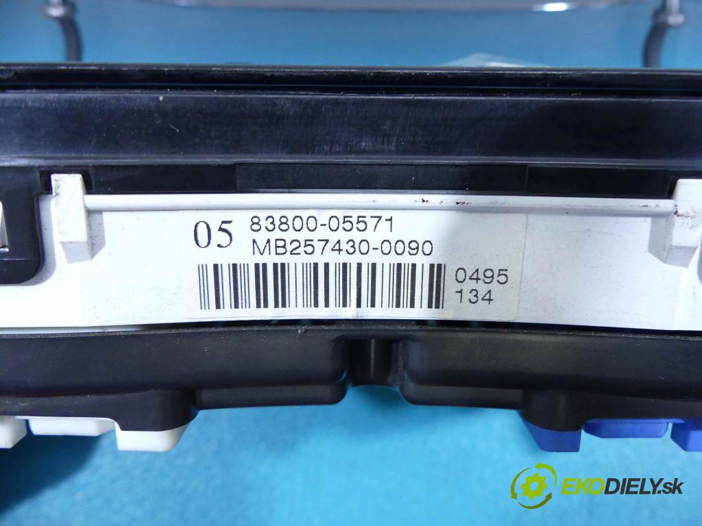 Toyota Avensis II T25 2003-2008 2.0 vvti 147 HP manual 108 kW 1998 cm3 5- prístrojovka/ budíky 83800-05571 (Prístrojové dosky, displeje)