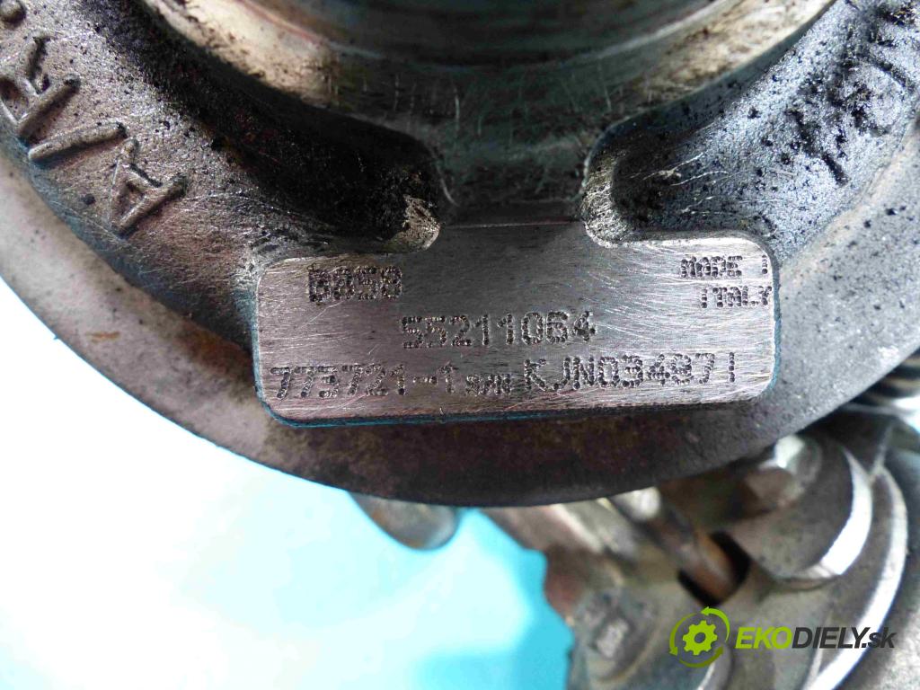 Alfa romeo 159 1.9 JTD 150 HP manual 110 kW 1910 cm3 4- Turbodúchadlo,turbo 55211064 (Turbodúchadlá (kompletné))