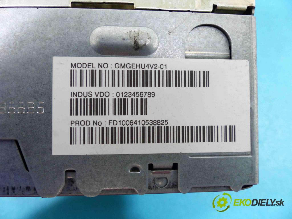 Opel Vectra C 2002-2008 1.9 CDTI 120 HP manual 88 kW 1910 cm3 5- RADIO 13163937 (Audio zariadenia)