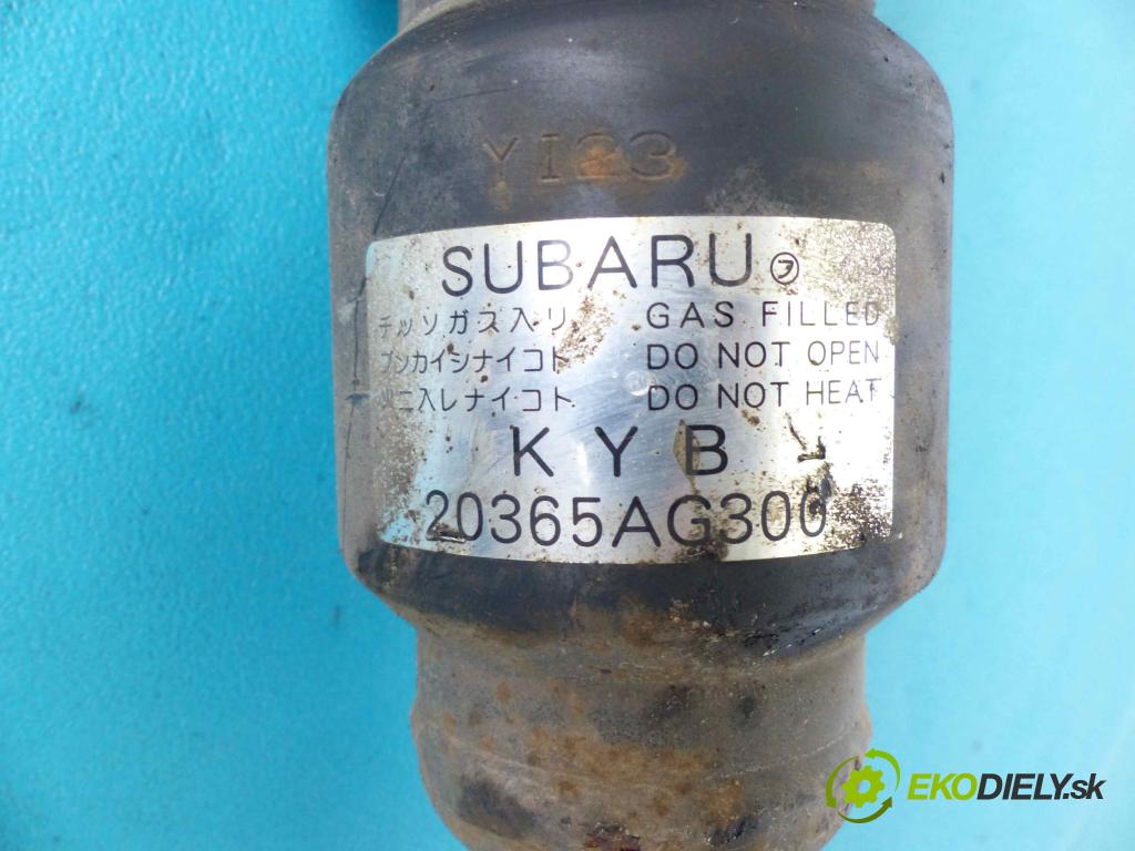 Subaru Legacy outback III 2003-2009 2.0 D boxer 150 hp manual 110 kW 1998 cm3 5- tlumič zadní část pravý 20365AG300