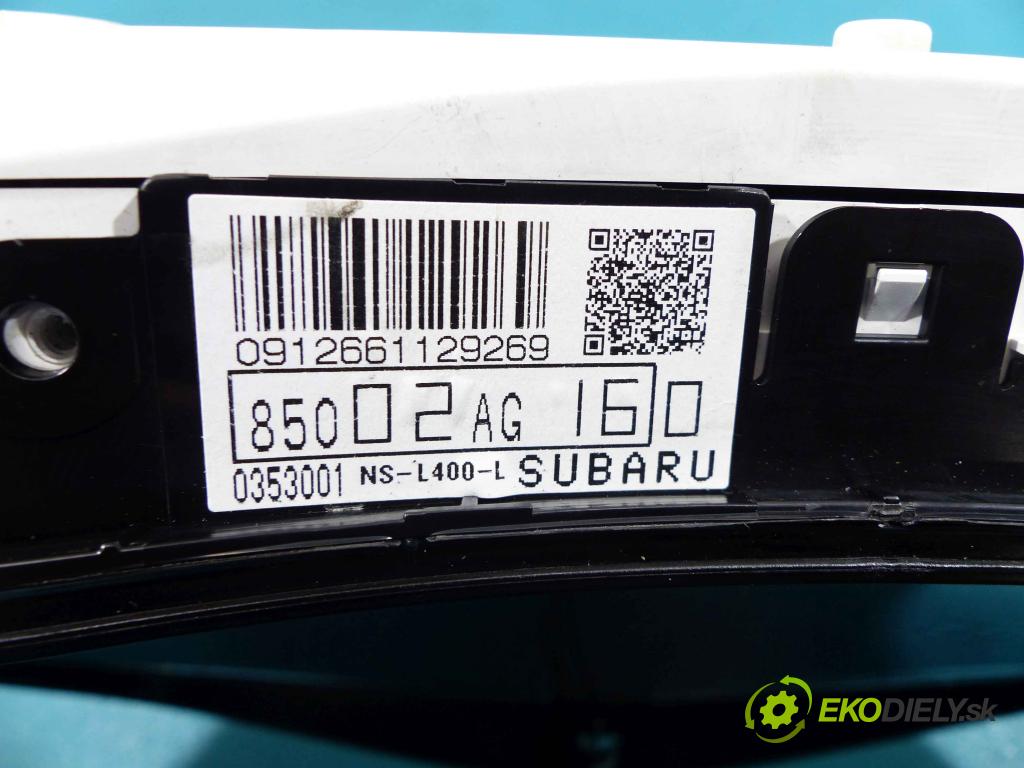 Subaru Legacy outback III 2003-2009 2.0 D boxer 150 HP manual 110 kW 1998 cm3 5- Prístrojovka 85002AG160 (Prístrojové dosky, displeje)