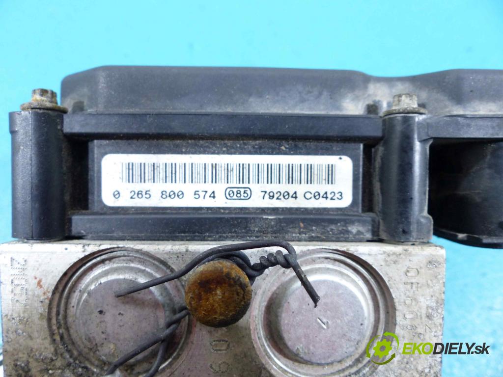 Nissan Micra K12 2003-2010 1.2 16V 65 HP manual 48 kW 1240 cm3 5- Pumpa ABS 0265800574 (Pumpy ABS)
