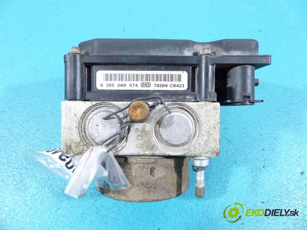 Nissan Micra K12 2003-2010 1.2 16V 65 HP manual 48 kW 1240 cm3 5- Pumpa ABS 0265800574 (Pumpy ABS)