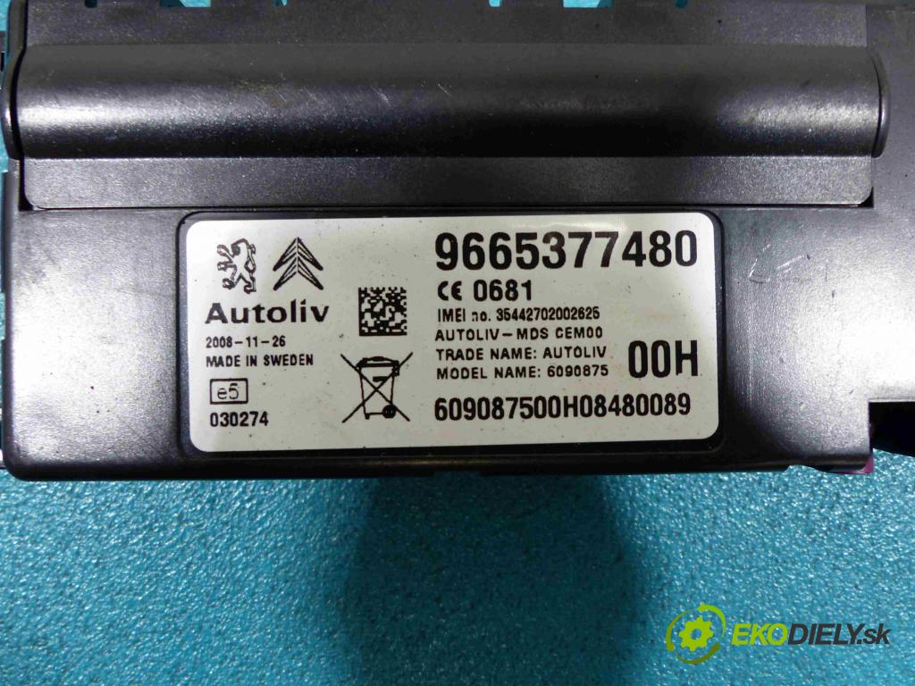 Citroen C5 II 2008-2017 2.0 hdi 136 HP automatic 100 kW 1997 cm3 4- modul riadiaca jednotka 9665377480 (Ostatné)