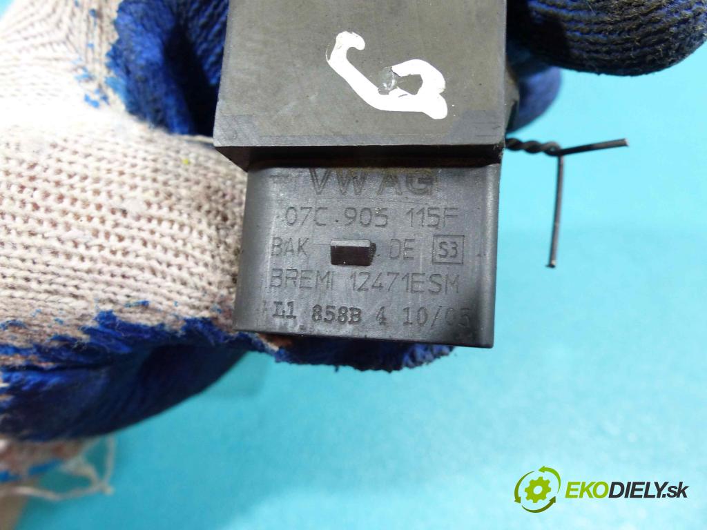 Audi A8 D3 2002-2009 6.0 automatic 331 kW 5998 cm3 4- Cievka zapaľovacia 07C905115F (Zapaľovacie cievky, moduly)