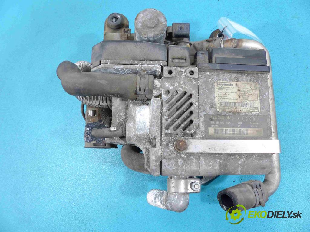 Audi A8 D3 2002-2009 6.0 automatic 331 kW 5998 cm3 4- Webasto 4E0265081J (Webasto ohřívače)