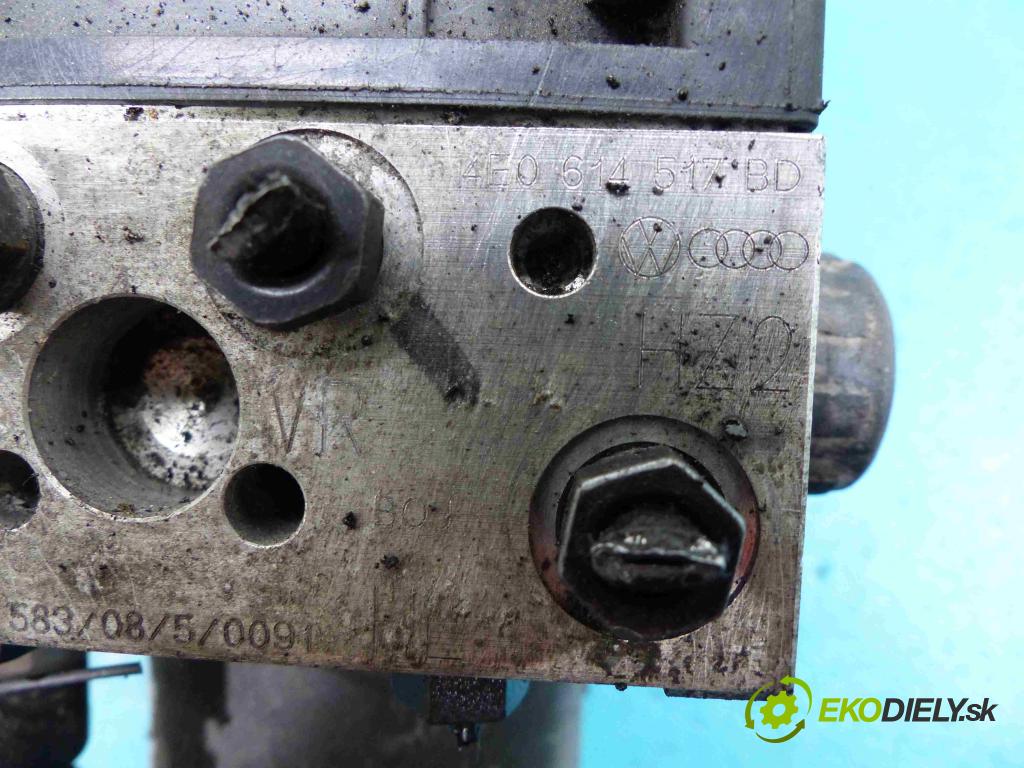 Audi A8 D3 2002-2009 6.0 automatic 331 kW 5998 cm3 4- Pumpa ABS 0265950145 (Pumpy ABS)