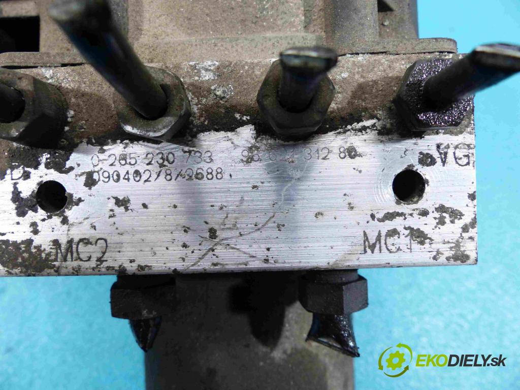 Citroen C5 II 2008-2017 2.0 HDI 136 HP automatic 100 kW 1997 cm3 4- Pumpa ABS 0265230733 (Pumpy ABS)