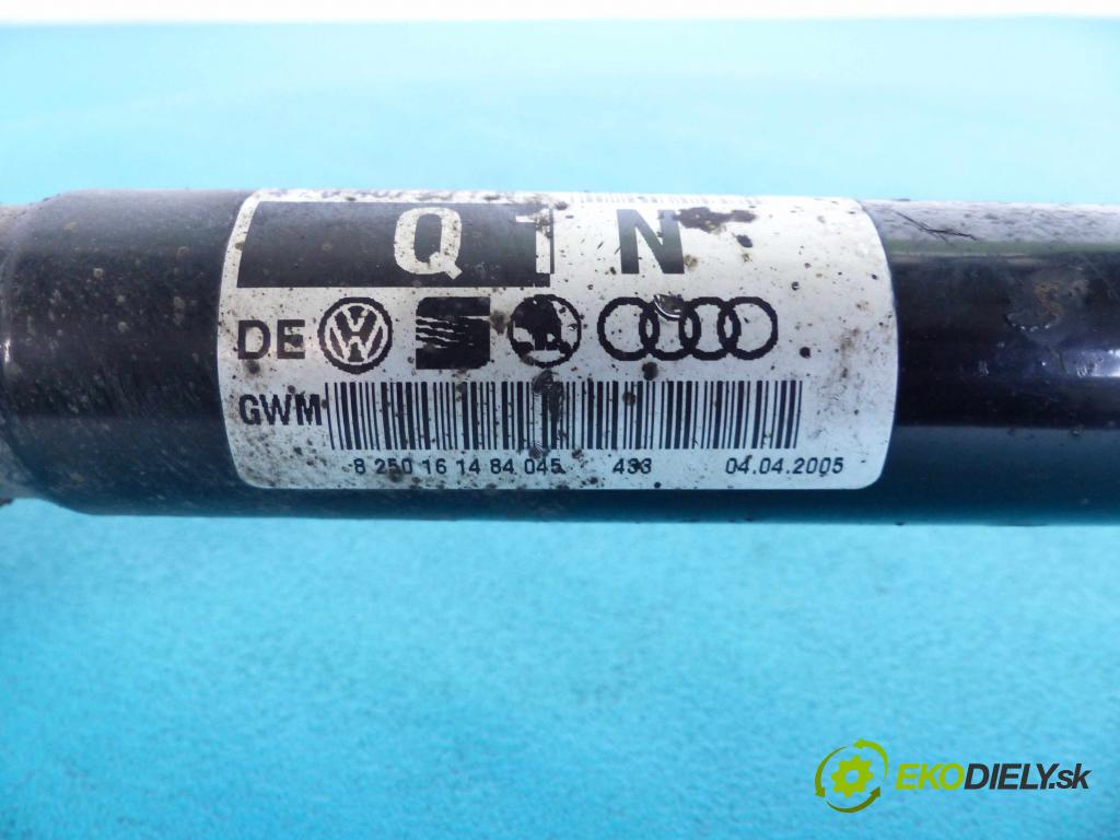 Audi A8 D3 2002-2009 6.0 automatic 331 kW 5998 cm3 4- Poloos ľavá strana 4E0407271N (Poloosy)