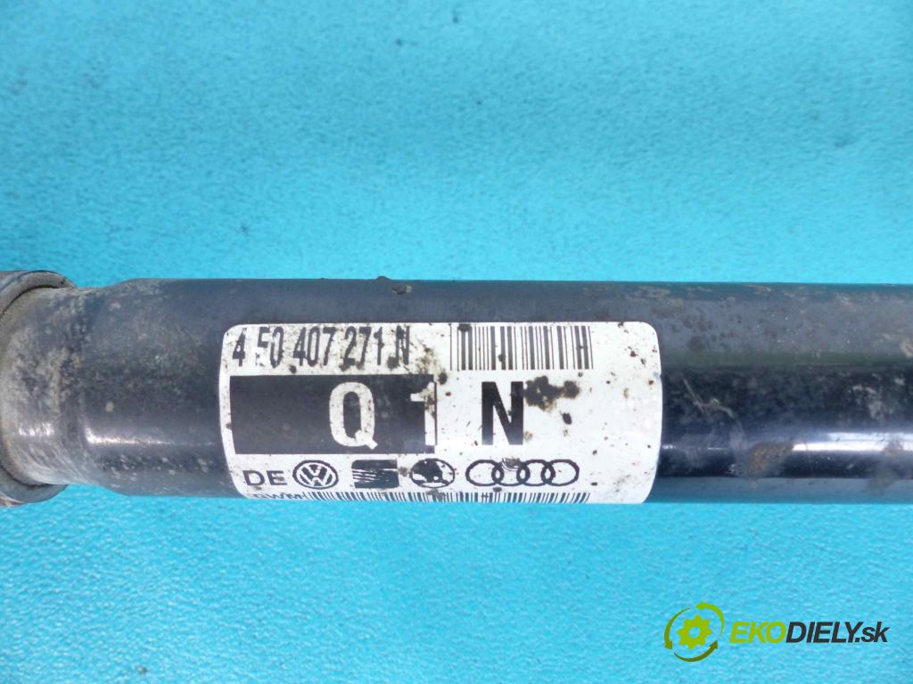 Audi A8 D3 2002-2009 6.0 automatic 331 kW 5998 cm3 4- Poloos ľavá strana 4E0407271N (Poloosy)