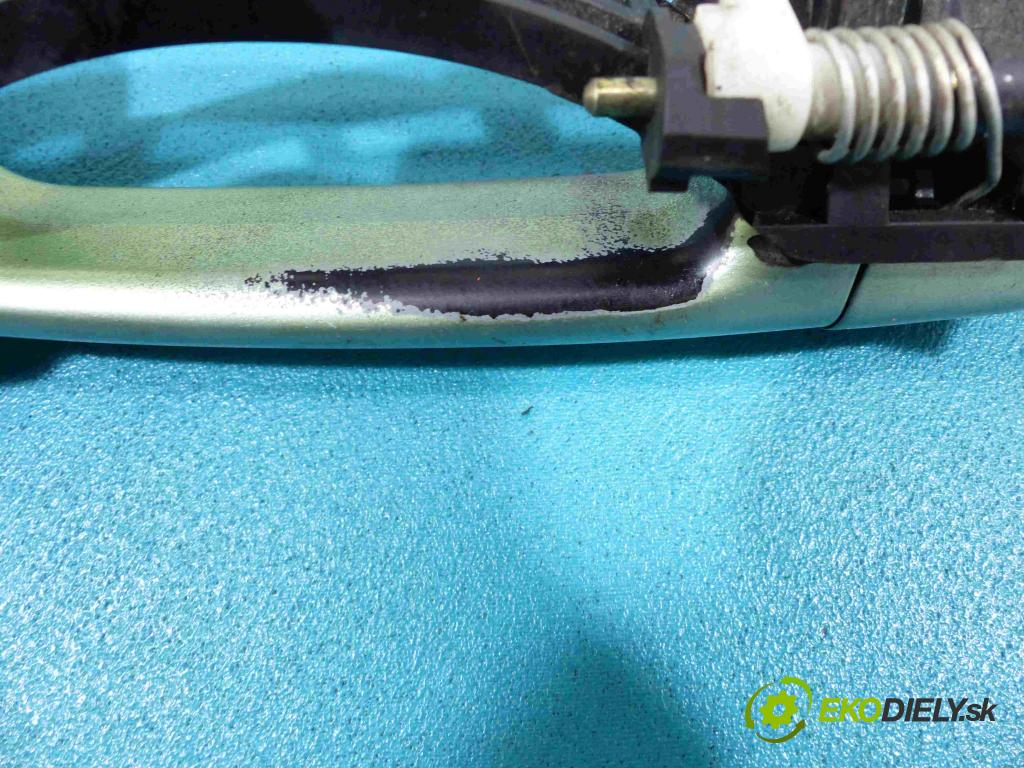 Peugeot 307 1.6 16V 109 HP manual 80 kW 1587 cm3 5- Kľučka predný ľavá strana vonkajšia 9639876480 (Vonkajšie predné ľavé)