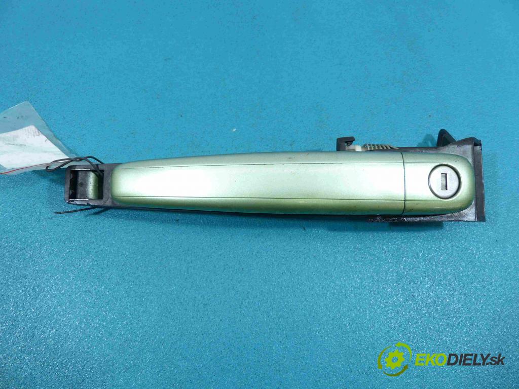 Peugeot 307 1.6 16V 109 HP manual 80 kW 1587 cm3 5- Kľučka predný ľavá strana vonkajšia 9639876480 (Vonkajšie predné ľavé)