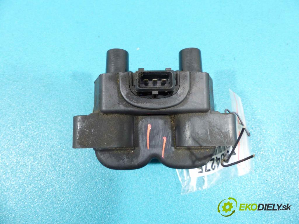 Fiat Bravo I 1995-2001 1.4 12V - 75 HP manual 55 kW 1370 cm3 3- Cievka zapaľovacia 0221503407 (Zapaľovacie cievky, moduly)