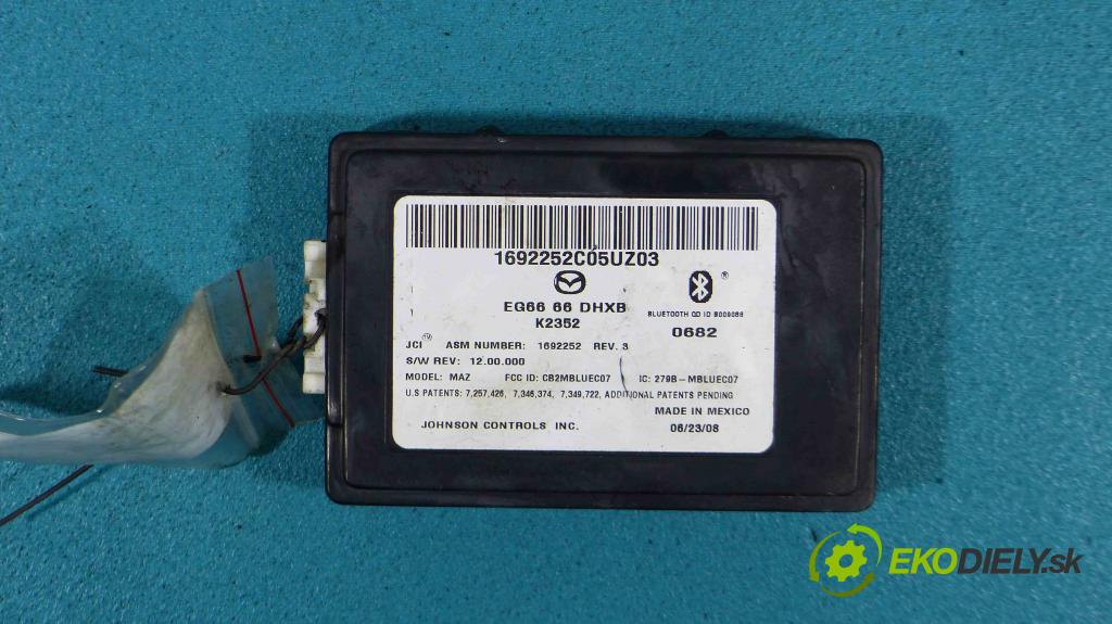 Mazda Cx-7 2.3 MZR DISI Turbo 258 HP automatic 190 kW 2261 cm3 5- modul riadiaca jednotka EG6666DHXB (Ostatné)