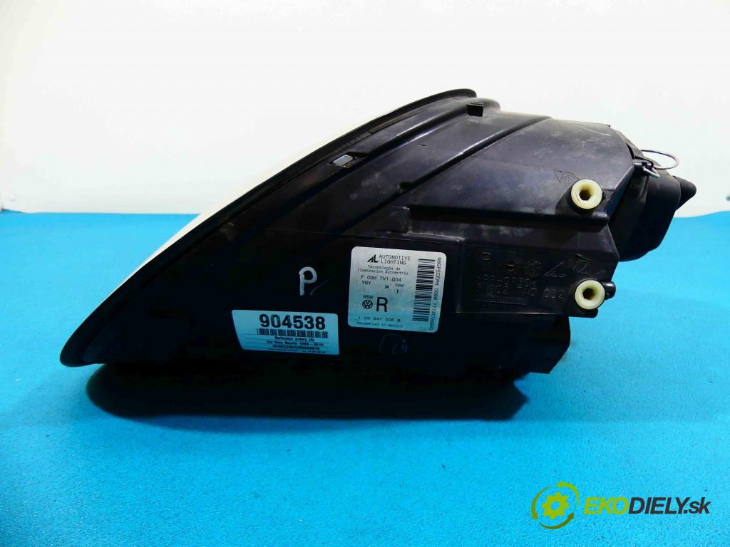 Vw New Beetle 1998-2010 1.9 TDI 105 HP manual 77 kW 1896 cm3 3- Svetlomet pravy 1C0941006M (Pravé)