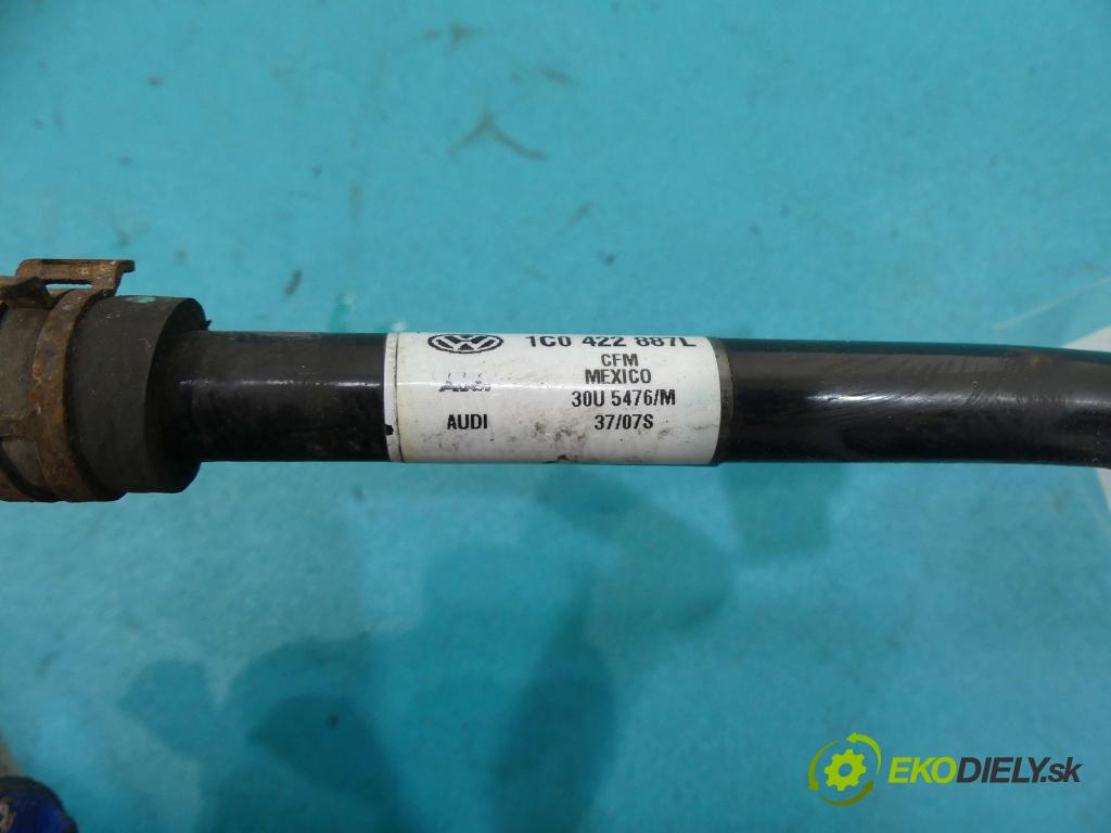 Vw New Beetle 1998-2010 1.9 TDI 105 HP manual 77 kW 1896 cm3 3- Rúrka servočerpadlo 1C0422887L