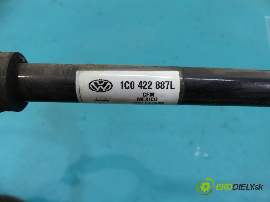 Vw New Beetle 1998-2010 1.9 TDI 105 HP manual 77 kW 1896 cm3 3- Rúrka servočerpadlo 1C0422887L