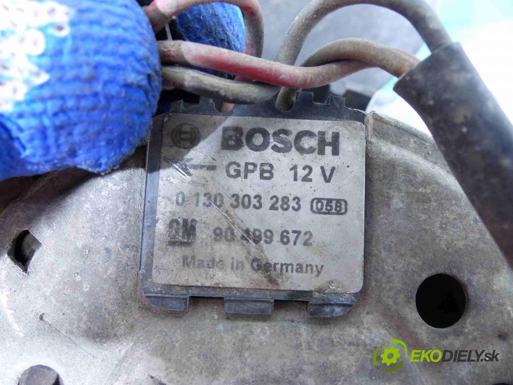Opel Vectra B 1995-2002 1.8 16V 116 HP manual 85 kW 1796 cm3 5- Ventilátor chladiča 0130303283