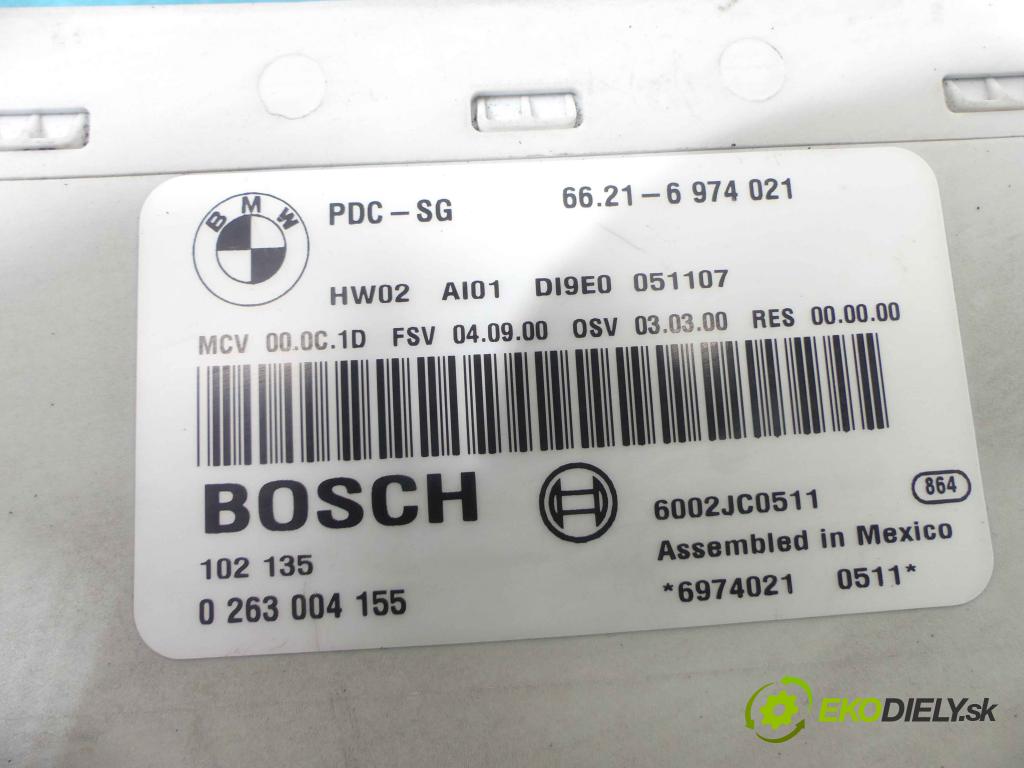 Bmw 1 e87 2004-2011 2.0D 122 HP manual 90 kW 1995 cm3 5- Modul Riadiaca jednotka 0263004155 (Ostatné)