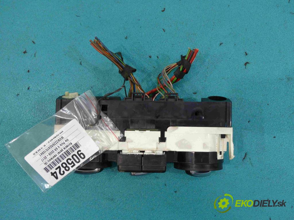 Vw Polo V 6R 2009-2017 1.6 TDI 75 hp manual 55 kW 1598 cm3 5- - Panel topení 6R0820045A