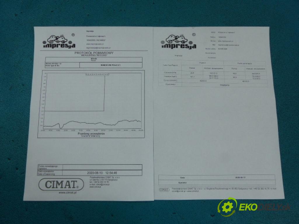 Vw Polo V 6R 2009-2017 1.6 tdi 75 HP manual 55 kW 1598 cm3 5- turbodúchadlo, turbo BV39E-0098 (Turbodúchadlá (kompletné))