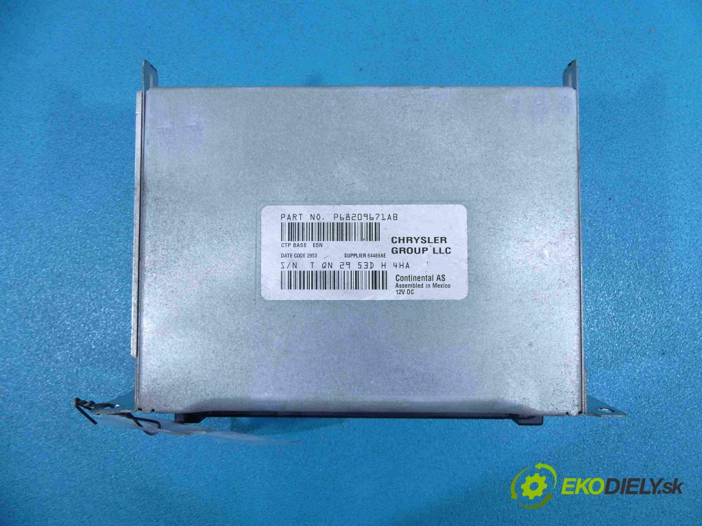 Dodge Charger II 2010- 3.6 V6 VVT 296KM automatic 218 kW 3604 cm3 4- Radio P68209671AB (Audio zariadenia)