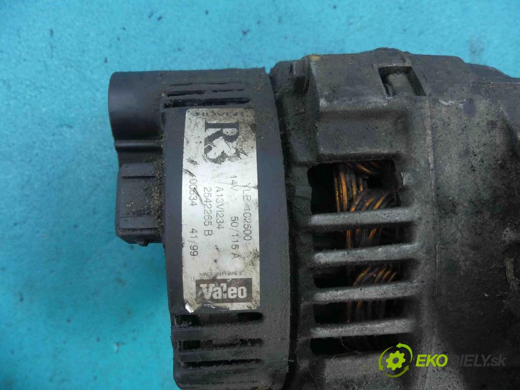 Rover 75 2.0 CDT 116 hp manual 85 kW 1951 cm3 4- Alternator 2542265B (Alternátory)