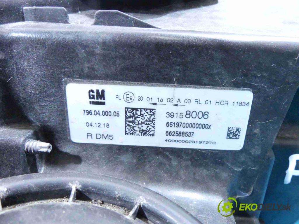 Opel Astra V  2015- 1.6 TB 200 HP manual 147 kW 1598 cm3 5- pravý 39158006 (Pravé)