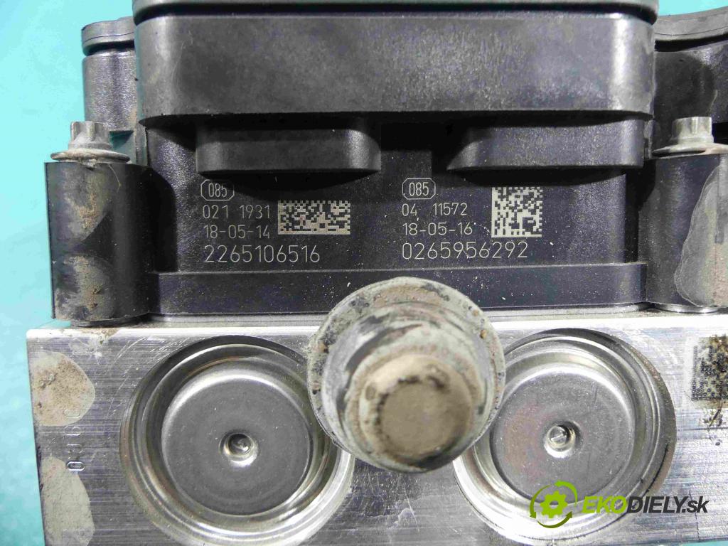 Opel Corsa E 2014-2019 1.4 16v 90 HP manual 66 kW 1398 cm3 5- čerpadlo abs 0265956292 (Pumpy ABS)