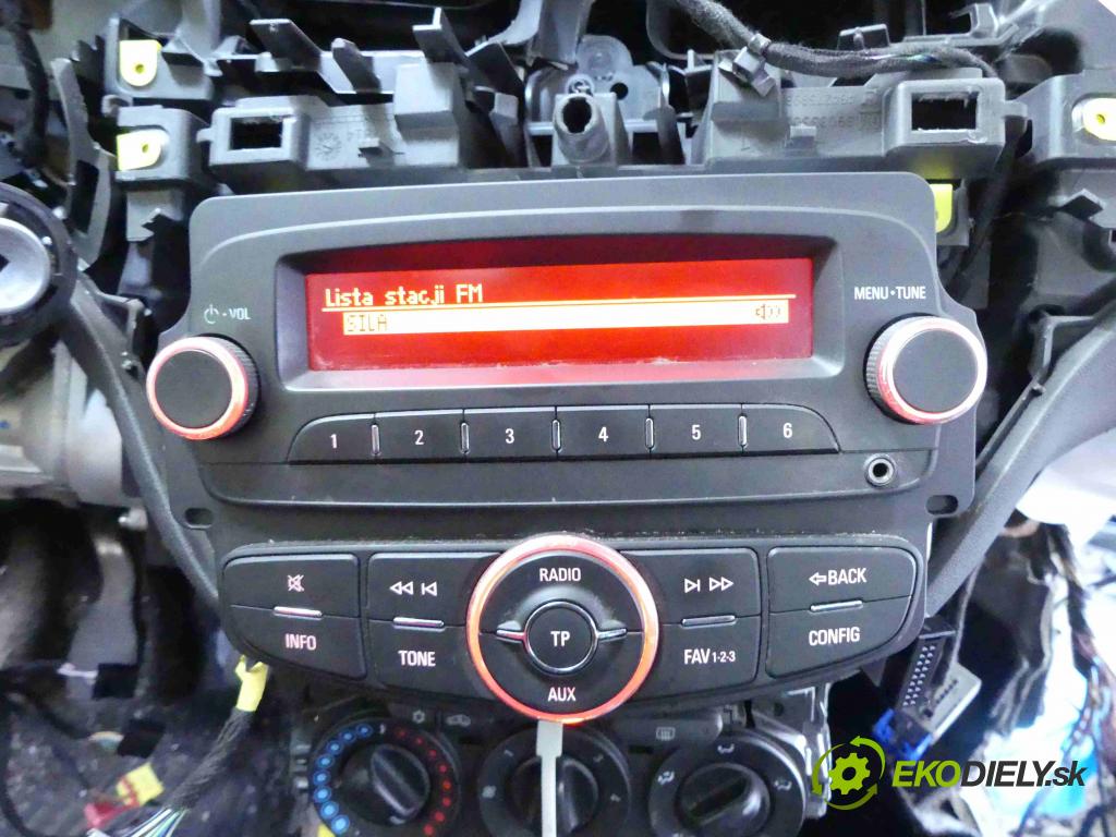Opel Corsa E 2014-2019 1.4 16v 90 hp manual 66 kW 1398 cm3 5- Radio 39146277 (Audio zařízení)
