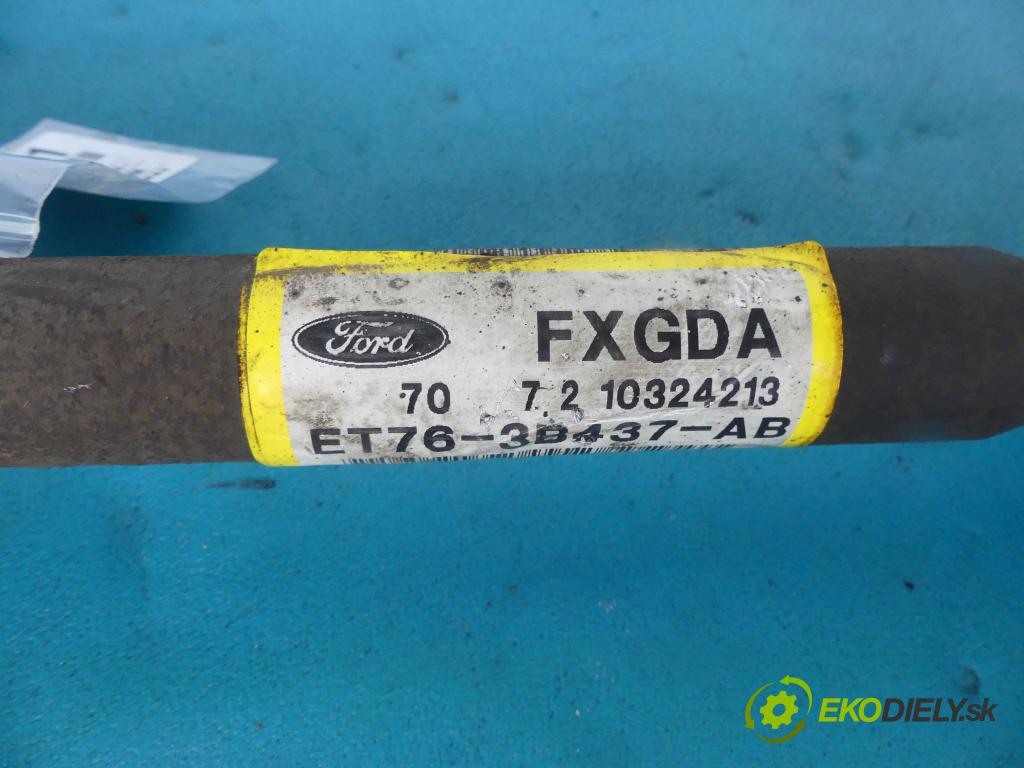 Ford Transit Courier  2014- 1.0 T 101 HP manual 74 kW 998 cm3 5- poloos ľavé ET76-3B437-AB (Poloosy)