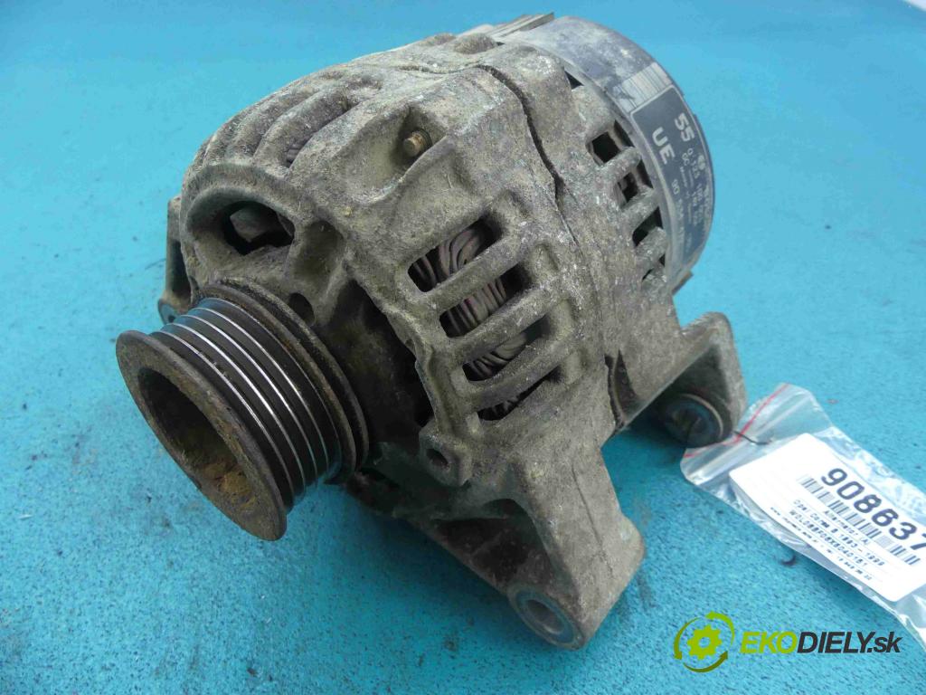 Opel Corsa B 1993-1999 1.0 12v 54 HP manual 40 kW 973 cm3 3- Alternator 0123100003 (Alternátory)