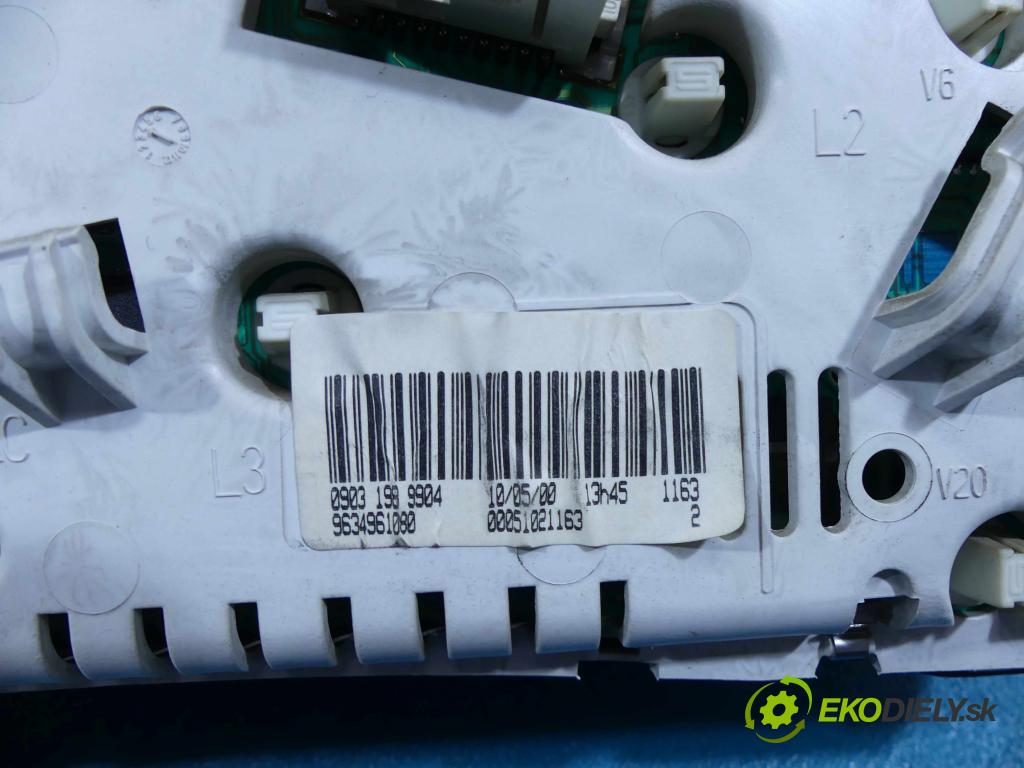 Peugeot 206 2 konektor