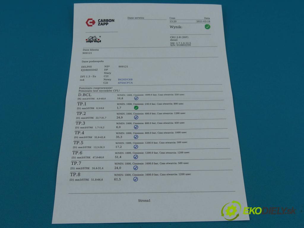 Ford Mondeo Mk3 2000-2007 2.0 tdci 116 HP manual 85 kW 1998 cm3 5- vstrek EJDR00504Z (Vstrekovače)