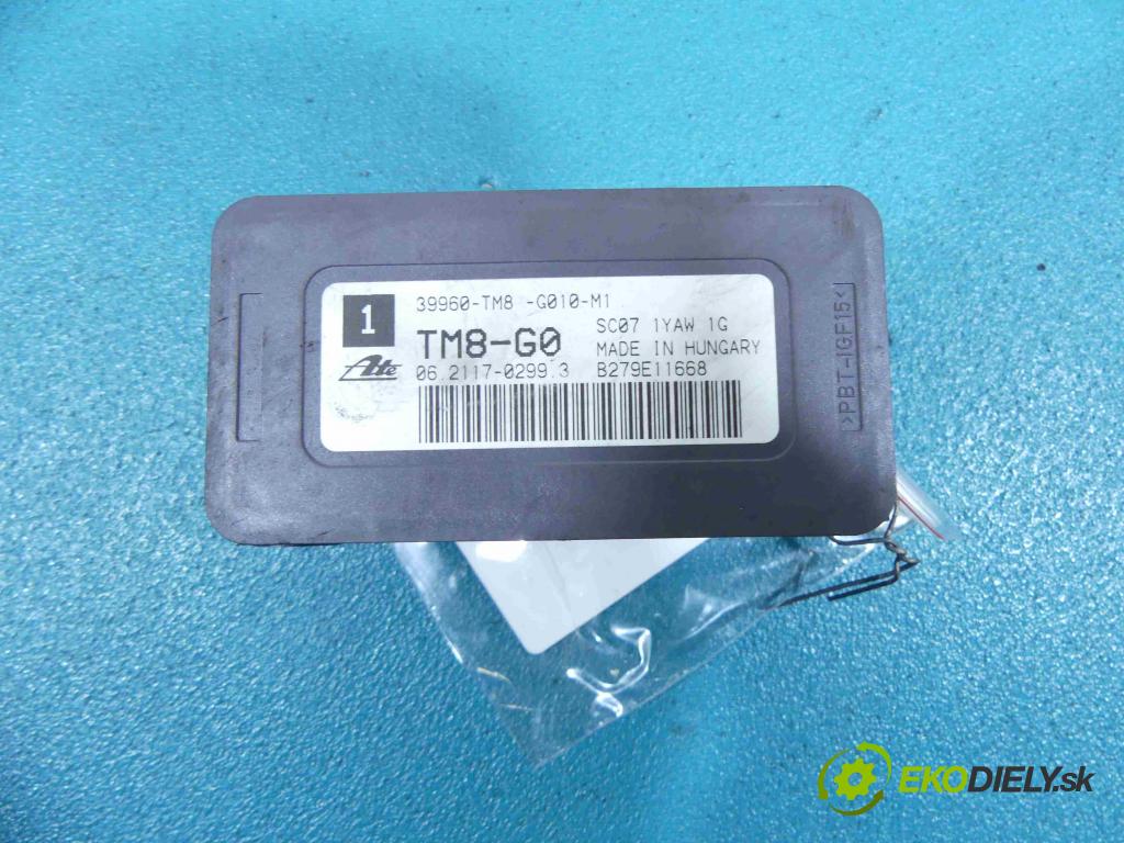 Honda Insight II 09-14 1.3 16V 88 hp automatic 65 kW 1339 cm3 5- snímač ESP 39960-TM8-G010-M1