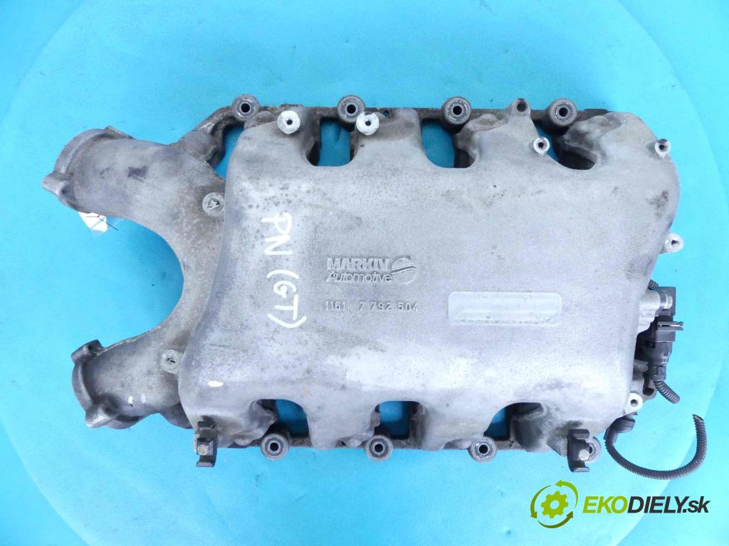 Bmw 7 e65 2001-2008 4.4d 329KM automatic 242 kW 4423 cm3 4- zvod nasávací 7792504 (Sacie potrubia)