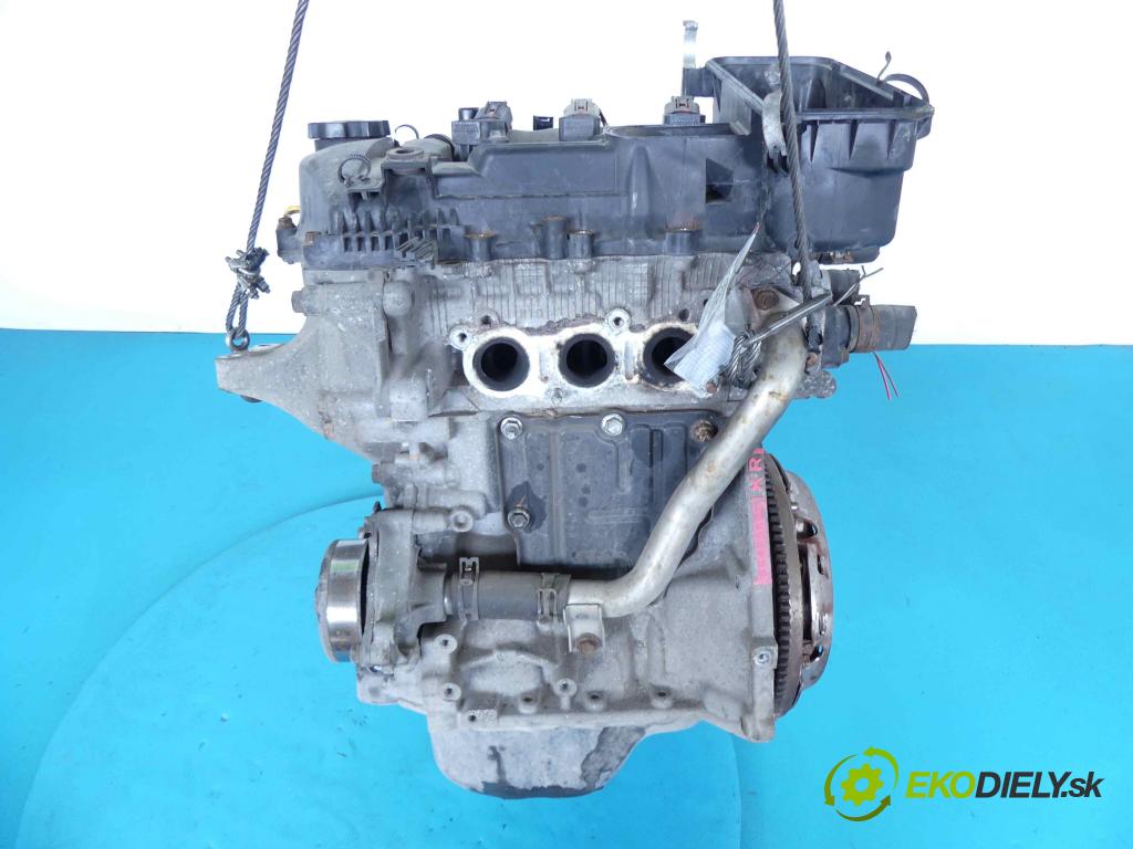 Peugeot 107 1.0 12v 68 hp manual 50 kW 998 cm3 5- motor benzín 1KR-B52