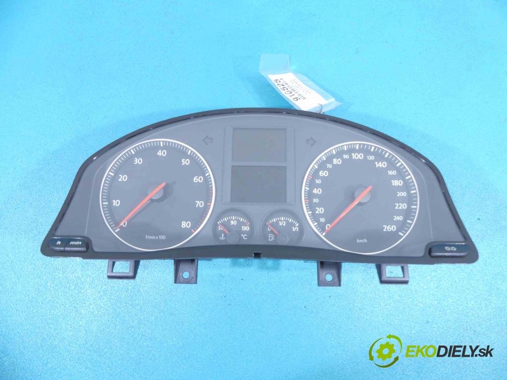 Vw Golf V 2003-2009 1.6 8V 102 HP manual 75 kW 1595 cm3 5- prístrojovka/ budíky 1K0920852H (Prístrojové dosky, displeje)