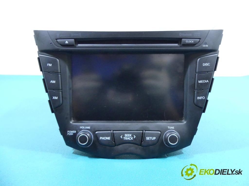 Hyundai Veloster 2011-2018 1.6 GDI 140 hp manual 103 kW 1591 cm3 4- Radio 96560-2V720 (Audio zařízení)
