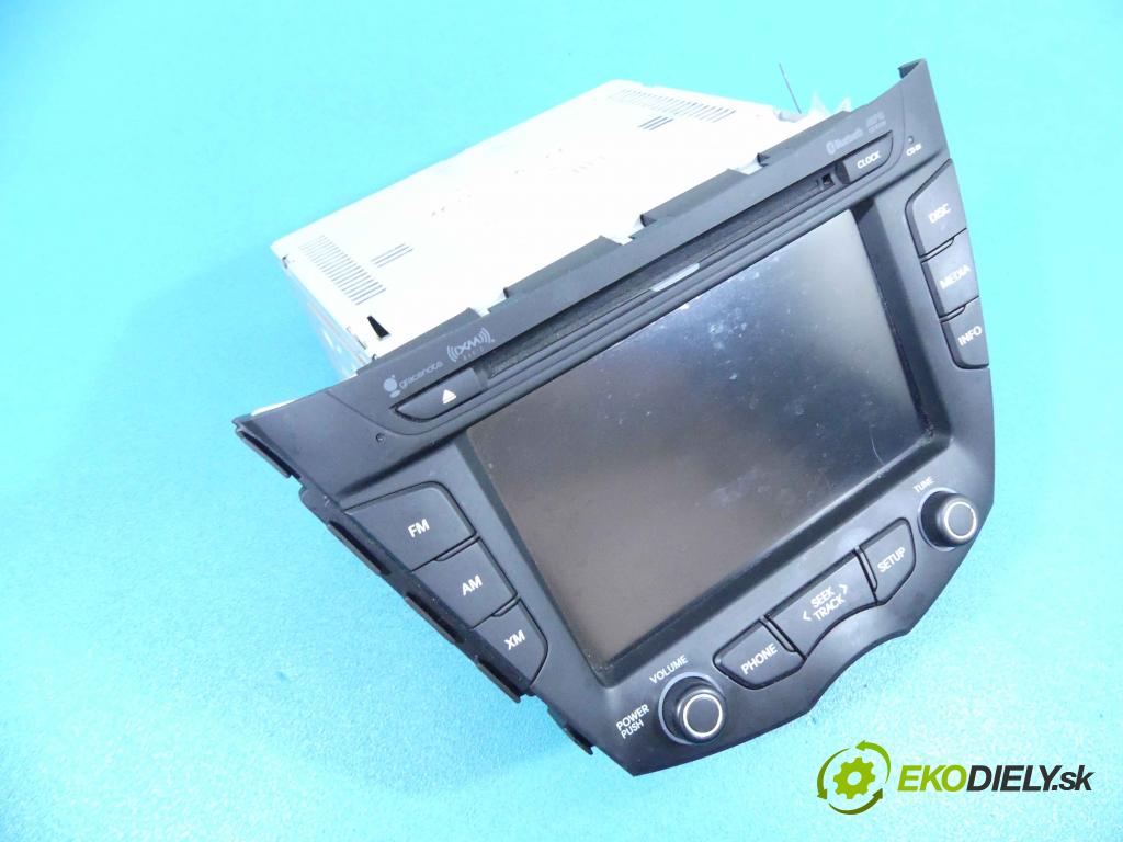 Hyundai Veloster 2011-2018 1.6 GDI 140 HP manual 103 kW 1591 cm3 4- Radio 96560-2V720 (Audio zariadenia)