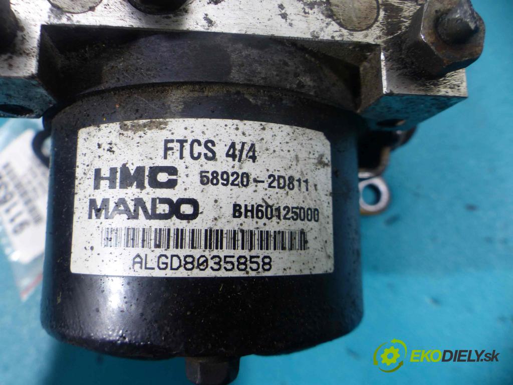 Hyundai Elantra 2.0 16v 143 HP automatic 105 kW 1972 cm3 4- čerpadlo abs 58920-2D811 (Pumpy ABS)